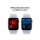 Apple Watch SE 2 44/Srebrne Aluminum/Błękitny Pasek LTE - 1278052 - zdjęcie 5